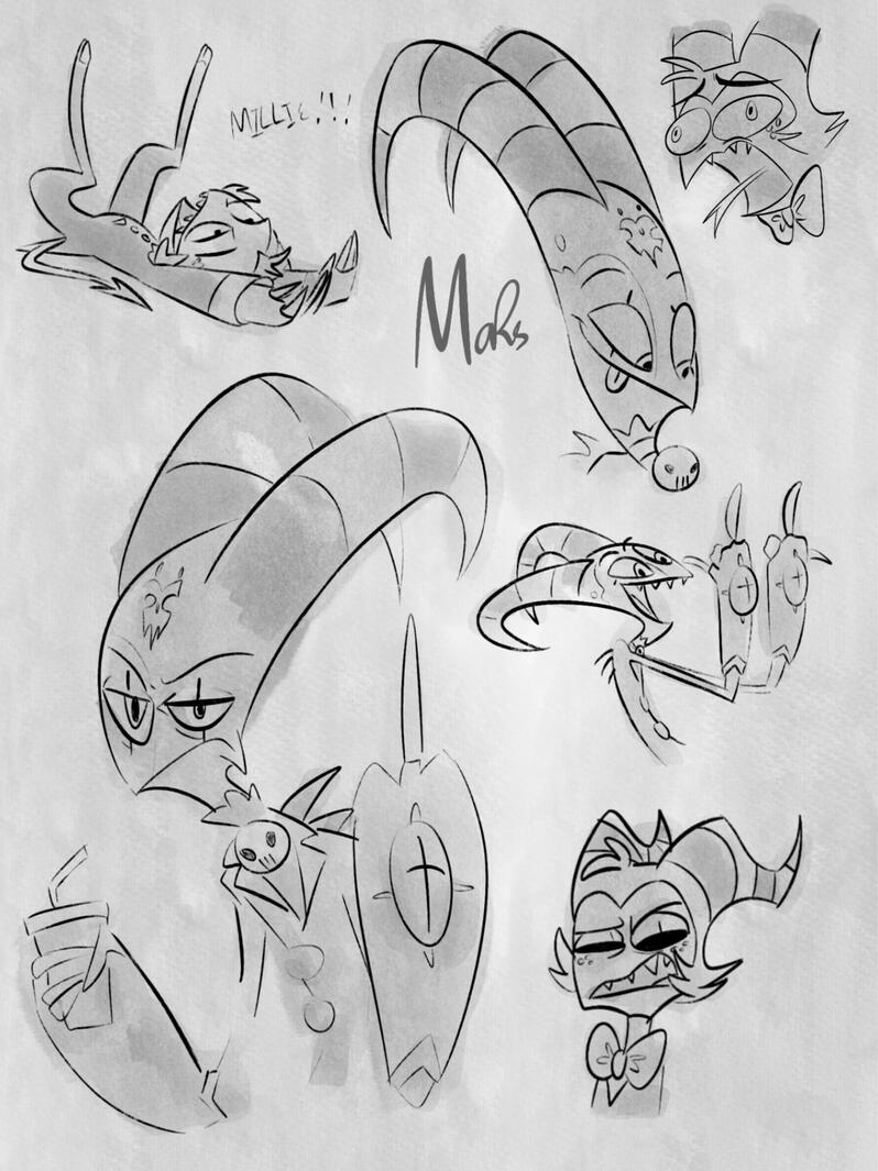 Helluva Boss Sketches